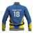 Custom West Knights of Yorkshire Baseball Jacket Skate Hard Hit Harder Blue Version - Wonder Print Shop