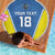 Custom West Knights of Yorkshire Beach Blanket Skate Hard Hit Harder Blue Version - Wonder Print Shop