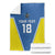 Custom West Knights of Yorkshire Blanket Skate Hard Hit Harder Blue Version - Wonder Print Shop