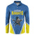 Custom West Knights of Yorkshire Button Sweatshirt Skate Hard Hit Harder Blue Version - Wonder Print Shop