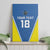 Custom West Knights of Yorkshire Canvas Wall Art Skate Hard Hit Harder Blue Version - Wonder Print Shop