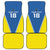 Custom West Knights of Yorkshire Car Mats Skate Hard Hit Harder Blue Version - Wonder Print Shop