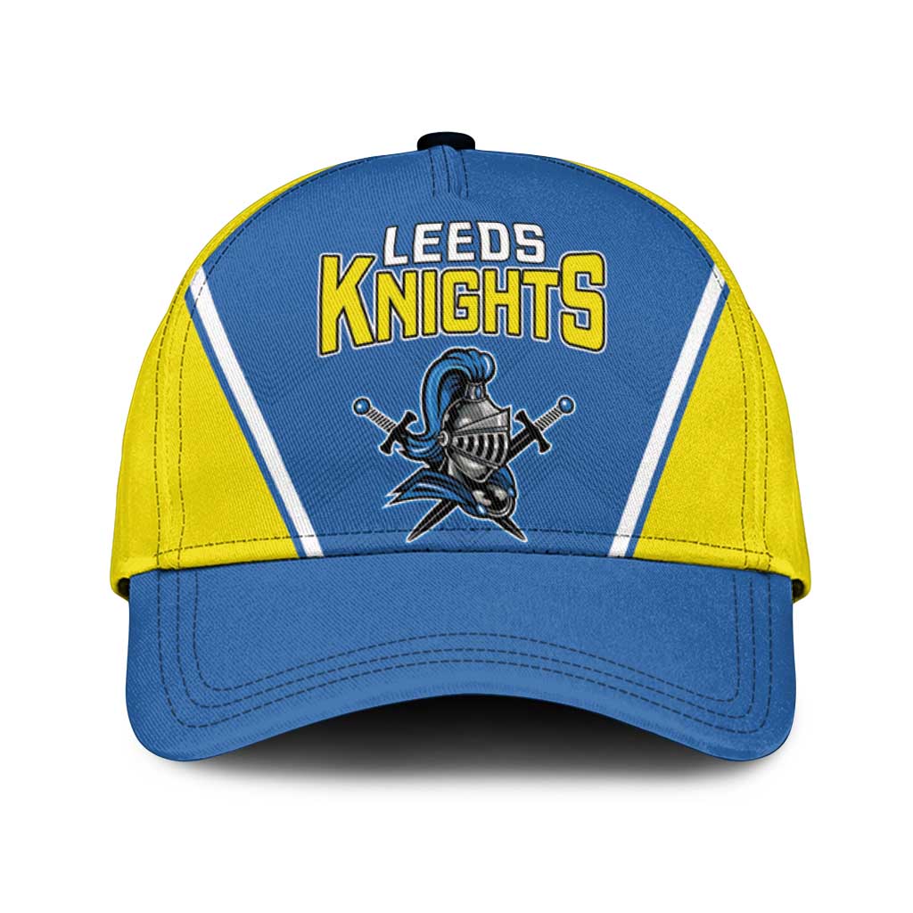 West Knights of Yorkshire Classic Cap Skate Hard Hit Harder Blue Version - Wonder Print Shop