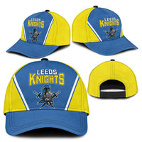 West Knights of Yorkshire Classic Cap Skate Hard Hit Harder Blue Version - Wonder Print Shop