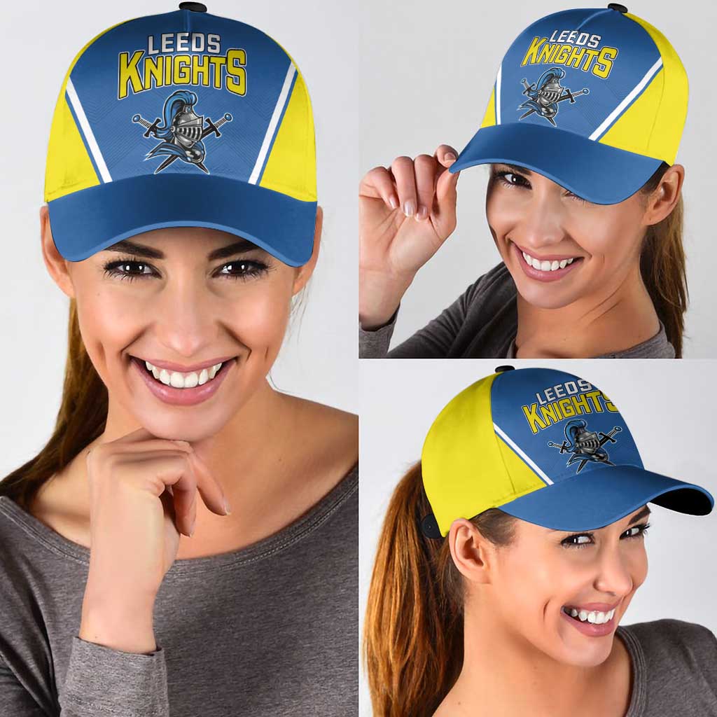 West Knights of Yorkshire Classic Cap Skate Hard Hit Harder Blue Version - Wonder Print Shop