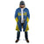 Custom West Knights of Yorkshire Cloak Skate Hard Hit Harder Blue Version - Wonder Print Shop