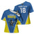 Custom West Knights of Yorkshire Cross Shoulder Shirt Skate Hard Hit Harder Blue Version - Wonder Print Shop