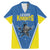 Custom West Knights of Yorkshire Family Matching Mermaid Dress and Hawaiian Shirt Skate Hard Hit Harder Blue Version - Wonder Print Shop