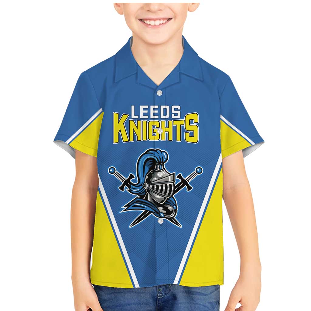 Custom West Knights of Yorkshire Family Matching Mermaid Dress and Hawaiian Shirt Skate Hard Hit Harder Blue Version - Wonder Print Shop