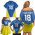 Custom West Knights of Yorkshire Family Matching Off Shoulder Short Dress and Hawaiian Shirt Skate Hard Hit Harder Blue Version - Wonder Print Shop