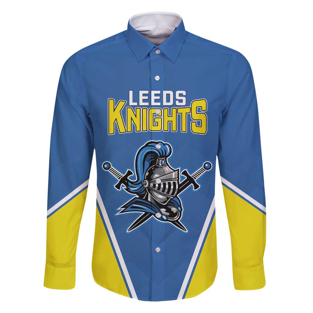 Custom West Knights of Yorkshire Family Matching Tank Maxi Dress and Hawaiian Shirt Skate Hard Hit Harder Blue Version - Wonder Print Shop