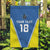 Custom West Knights of Yorkshire Garden Flag Skate Hard Hit Harder Blue Version - Wonder Print Shop