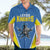 Custom West Knights of Yorkshire Hawaiian Shirt Skate Hard Hit Harder Blue Version - Wonder Print Shop