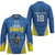 Custom West Knights of Yorkshire Hockey Jersey Skate Hard Hit Harder Blue Version - Wonder Print Shop