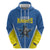 Custom West Knights of Yorkshire Hoodie Skate Hard Hit Harder Blue Version - Wonder Print Shop