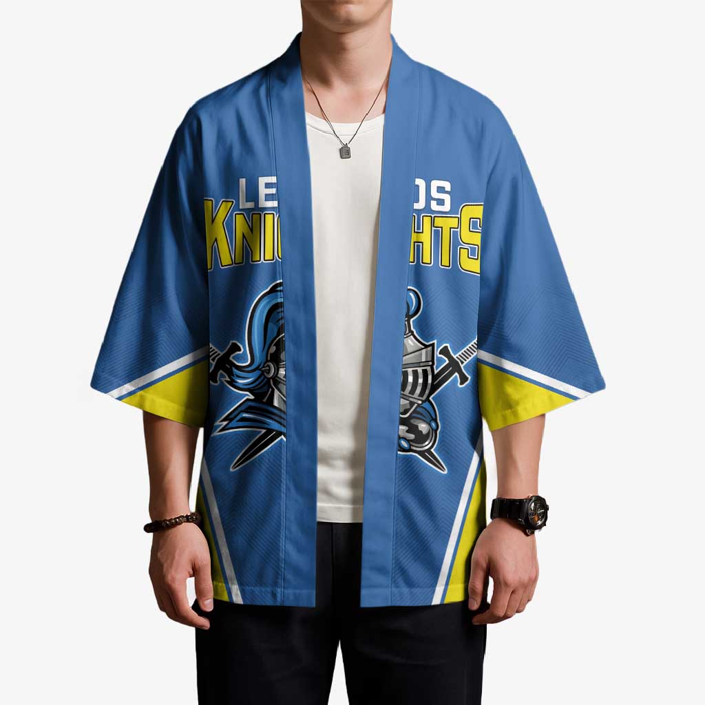 Custom West Knights of Yorkshire Kimono Skate Hard Hit Harder Blue Version - Wonder Print Shop