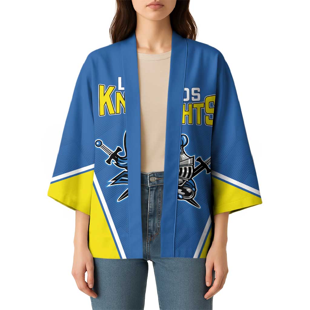 Custom West Knights of Yorkshire Kimono Skate Hard Hit Harder Blue Version - Wonder Print Shop
