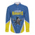 Custom West Knights of Yorkshire Long Sleeve Button Shirt Skate Hard Hit Harder Blue Version - Wonder Print Shop