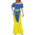 Custom West Knights of Yorkshire Mermaid Dress Skate Hard Hit Harder Blue Version - Wonder Print Shop