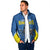 Custom West Knights of Yorkshire Padded Jacket Skate Hard Hit Harder Blue Version - Wonder Print Shop