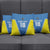 Custom West Knights of Yorkshire Pillow Cover Skate Hard Hit Harder Blue Version - Wonder Print Shop