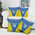 Custom West Knights of Yorkshire Pillow Cover Skate Hard Hit Harder Blue Version - Wonder Print Shop