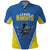 Custom West Knights of Yorkshire Polo Shirt Skate Hard Hit Harder Blue Version - Wonder Print Shop