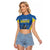 Custom West Knights of Yorkshire Raglan Cropped T Shirt Skate Hard Hit Harder Blue Version - Wonder Print Shop