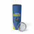 Custom West Knights of Yorkshire Skinny Tumbler Skate Hard Hit Harder Blue Version - Wonder Print Shop
