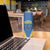 Custom West Knights of Yorkshire Skinny Tumbler Skate Hard Hit Harder Blue Version - Wonder Print Shop