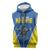 Custom West Knights of Yorkshire Sleeveless Zip Hoodie Skate Hard Hit Harder Blue Version - Wonder Print Shop