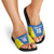 Custom West Knights of Yorkshire Slide Sandals Skate Hard Hit Harder Blue Version - Wonder Print Shop