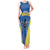 Custom West Knights of Yorkshire Tank Maxi Dress Skate Hard Hit Harder Blue Version - Wonder Print Shop