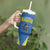 Custom West Knights of Yorkshire Tumbler With Handle Skate Hard Hit Harder Blue Version - Wonder Print Shop