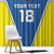 Custom West Knights of Yorkshire Window Curtain Skate Hard Hit Harder Blue Version - Wonder Print Shop