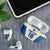 Custom West Knights of Yorkshire AirPods Case Skate Hard Hit Harder White Version - Wonder Print Shop