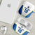 Custom West Knights of Yorkshire AirPods Case Skate Hard Hit Harder White Version - Wonder Print Shop