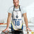 Custom West Knights of Yorkshire Apron Skate Hard Hit Harder White Version - Wonder Print Shop