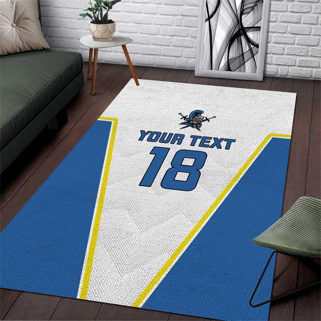 Custom West Knights of Yorkshire Area Rug Skate Hard Hit Harder White Version - Wonder Print Shop