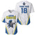 Custom West Knights of Yorkshire Baseball Jersey Skate Hard Hit Harder White Version - Wonder Print Shop