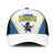 West Knights of Yorkshire Baseball Net Cap Skate Hard Hit Harder White Version - Wonder Print Shop