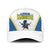 West Knights of Yorkshire Baseball Net Cap Skate Hard Hit Harder White Version - Wonder Print Shop