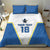 Custom West Knights of Yorkshire Bedding Set Skate Hard Hit Harder White Version - Wonder Print Shop