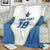 Custom West Knights of Yorkshire Blanket Skate Hard Hit Harder White Version - Wonder Print Shop