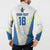 Custom West Knights of Yorkshire Button Sweatshirt Skate Hard Hit Harder White Version - Wonder Print Shop