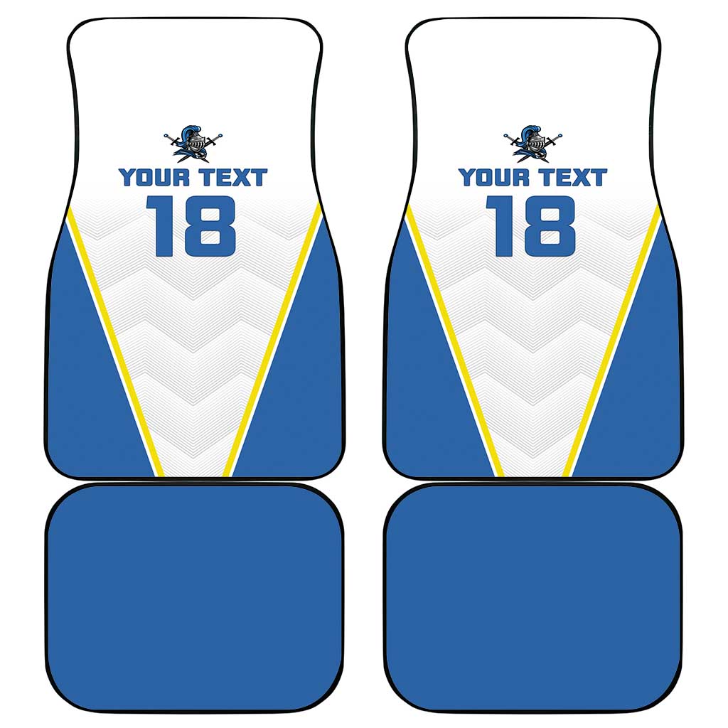 Custom West Knights of Yorkshire Car Mats Skate Hard Hit Harder White Version - Wonder Print Shop