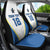 Custom West Knights of Yorkshire Car Seat Cover Skate Hard Hit Harder White Version - Wonder Print Shop