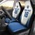 Custom West Knights of Yorkshire Car Seat Cover Skate Hard Hit Harder White Version - Wonder Print Shop