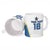 Custom West Knights of Yorkshire Ceramic Mug Skate Hard Hit Harder White Version - Wonder Print Shop