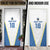 Custom West Knights of Yorkshire Door Cover Skate Hard Hit Harder White Version - Wonder Print Shop